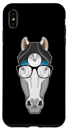 Caballo Doctor Espejo frontal Carcasa para iPhone XS Max