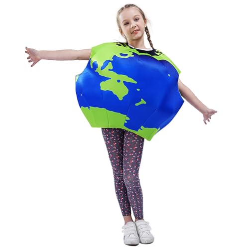 Disfraz Globo Terráqueo para Niños Azul y Verde