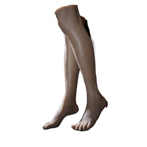 NJBVRS 1:1 Fake Male Leg Foot Model for Manicure Practice