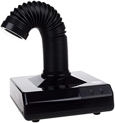 Nail Dust Collector Nail Dust Collector Nail Vacuum Cleaner Japanese Style Dual-Purpose Nail Dust Machine Powerful Vacuum High Power for Manicure, Professional Nail Filter (Size : White) (Black) image 4