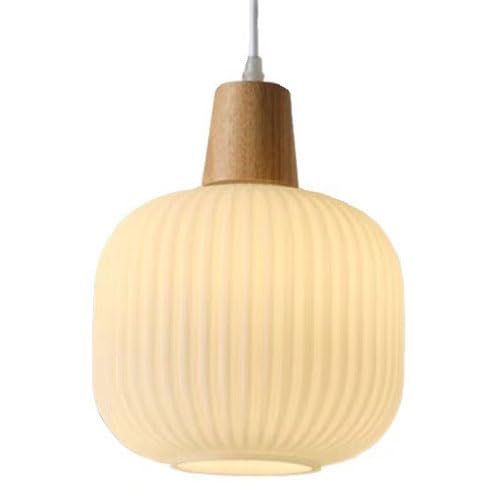 Suspension E27 en verre pour éclairage élégant du salon