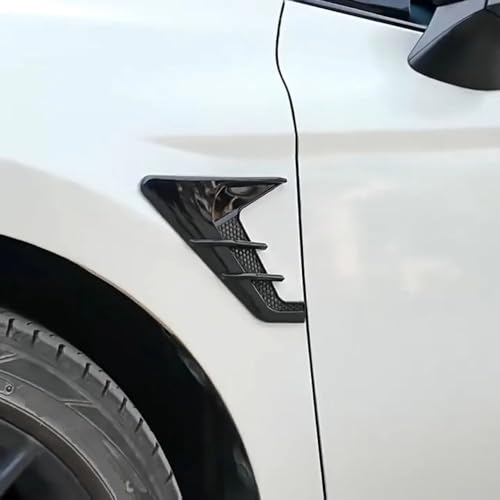 Alerón de ventilación lateral para BMW F30 F32 X3 X5, pegatinas estilo fibra de carbono, 2 uds 5