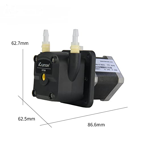 Image of Kamoer KPHM400-ST Stepper Motor Peristaltic Pump 24V Variable 0~400ml /min | High Flow Speed Lab Liquid Dosing Pump BPT Tubing 4.8mmx8.0mm(IDxOD)