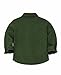 ThCreasa Unisex Boys Girls Winter Fleece Jacket Sherpa Lined Cute Flannel Shacket Christmas Dress Shirt Army Green XL 14-16