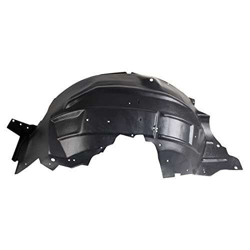 Image of TRQ Front Driver and Passenger Side Inner Fender Liner Set Compatible with 2004-2005 Ford F-250 Super Duty F-350 Super Duty