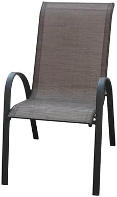 KTS666HN Four Seasons Verona Sling Stacking Chair, Brown