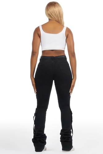 Women's Rakesha Cargo Super Stacked Jean2