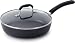 T-fal E93897 Professional Total Nonstick Thermo-Spot Heat Indicator Fry Pan with Glass Lid Cookware, 10-Inch, Black