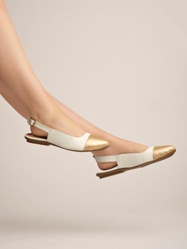 Image of Shoetopia Women Buckle Ballet Flat