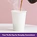PACKINNO 8 oz White Paper Coffee Cups, Disposable Hot Cups for Coffee, Tea, Cocoa, Water, 400 Pack