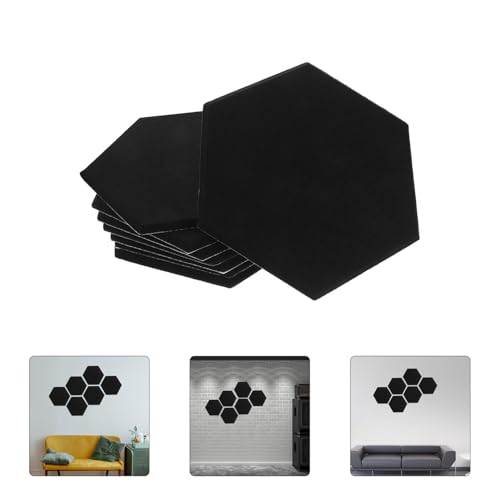 Paneles Acústicos Hexagonales Toddmomy 12pcs para Aislamiento y Reducción de Ruido miniatura 7