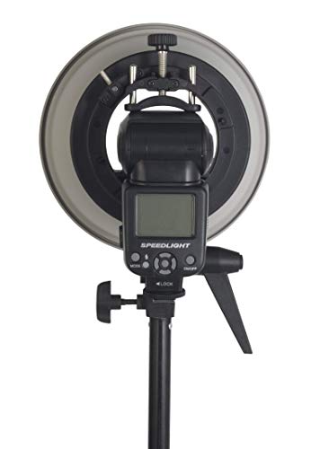 Image of Osaka Camera Flash Speedlite Speedlight TT990 with inbuilt Radio Trigger and Transmitter for Nikon,Canon,Sony,& All Other DSLR Cameras with 21cm Reflector and S-Type Bracket Adapter ETC.