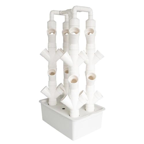 Tour verticale de système de culture hydroponique de jardin,kit de germination de plantes,herbe de culture d'intérieur et d'extérieur,tour de plantes végétales,cadeau pour les amateurs de jardinage