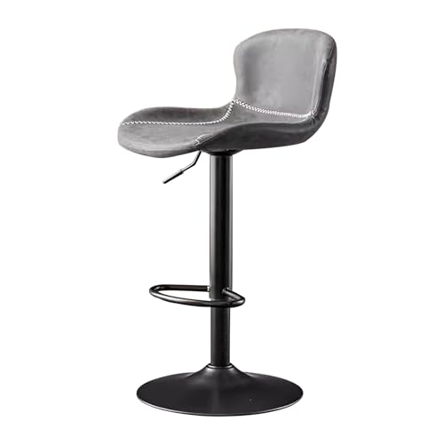 Tabourets de bar pivotants LiChA finis les maux de dos avec le dossier ergonomique réglable