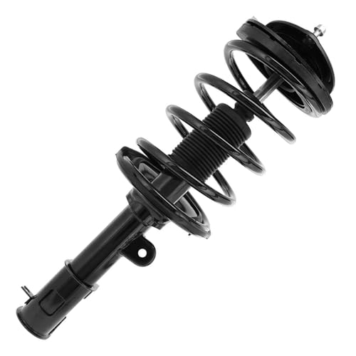 Image of Detroit Axle - 2.7L 8pc Suspension Kit for Hyundai 2007 2008 2009 Santa Fe [GLS] 2 Front Struts with Coil Spring 2 Rear Shock Absorbers 4 Front Rear Sway Bar Links Replacement