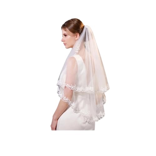 Velo de boda para mujer CHIC DIARY largo de tul nupcial con peine