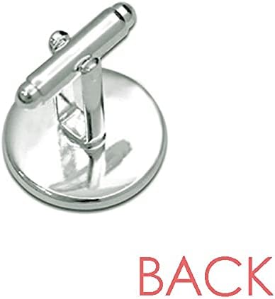 Miniatura 3 de DIYthinker Santiago De Chile City Watercolor Round Button Cuff Clip Stud Cufflinks