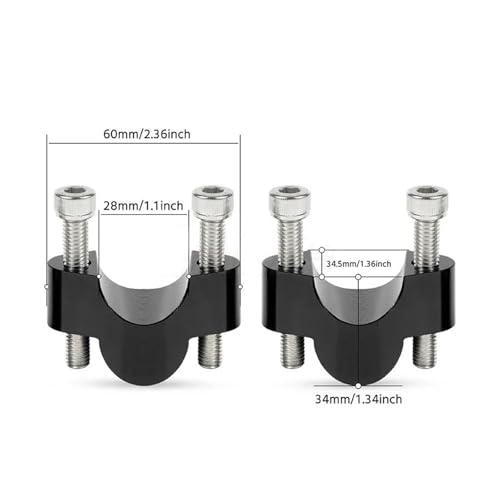 Couvercle de serrage et risers CFMOTO 800MT finition premium - 5