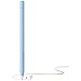 Produktbild Apple Pencil Hülle Apple Pencil Case, Silikon Schön Weicher Stift Grip Griff mit Ladekappe Kappe und Pen Nib Spitze Schutzhülle (2. Generation, Blau)