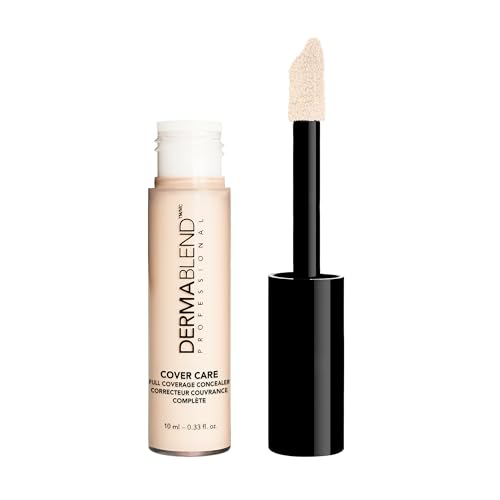 Dermablend Cover Care Full Coverage Concealer – Provides 1 Coat Coverage – wodoodporny i odporny na transfer – obejmuje odmianę skóry Blemishes – 24-godzinne nawilżenie – 5C - 10 ml