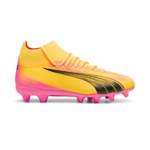 PUMA Kids Girls Ultra Pro Firm GroundArtificial Ground Soccer Cleats Firm Ground - Yellow - Size 3 M