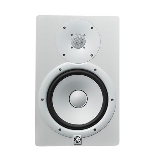 Yamaha HS8 - PA, monitor de estudio autoamplificado para DJs, productores y artistas, en blanco