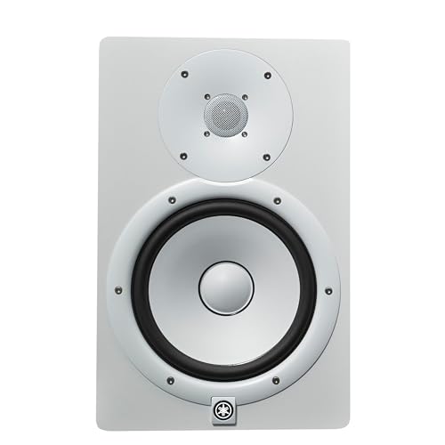 Yamaha HS8 - PA, monitor de estudio autoamplificado para DJs, productores y artistas, en blanco