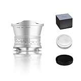 TTARTISAN 7.5mm F2.0 Z Silberne Fisheye, APS-C Ultra-Weitwinkelobjektiv für Nikon Z-Mount Z50 Z50 II ZFC Z30 Z5 Z7 Z6 II Z6 III (Z-Bajonette)