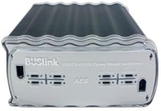 BUSlink CSX-28TRU3KKB Ciphershield 28TB Dual Keys RAID 0 FIPS 140-2 512-Bit AES USB 3.0/eSATA Hardware Encrypted External Desktop Hard Drive