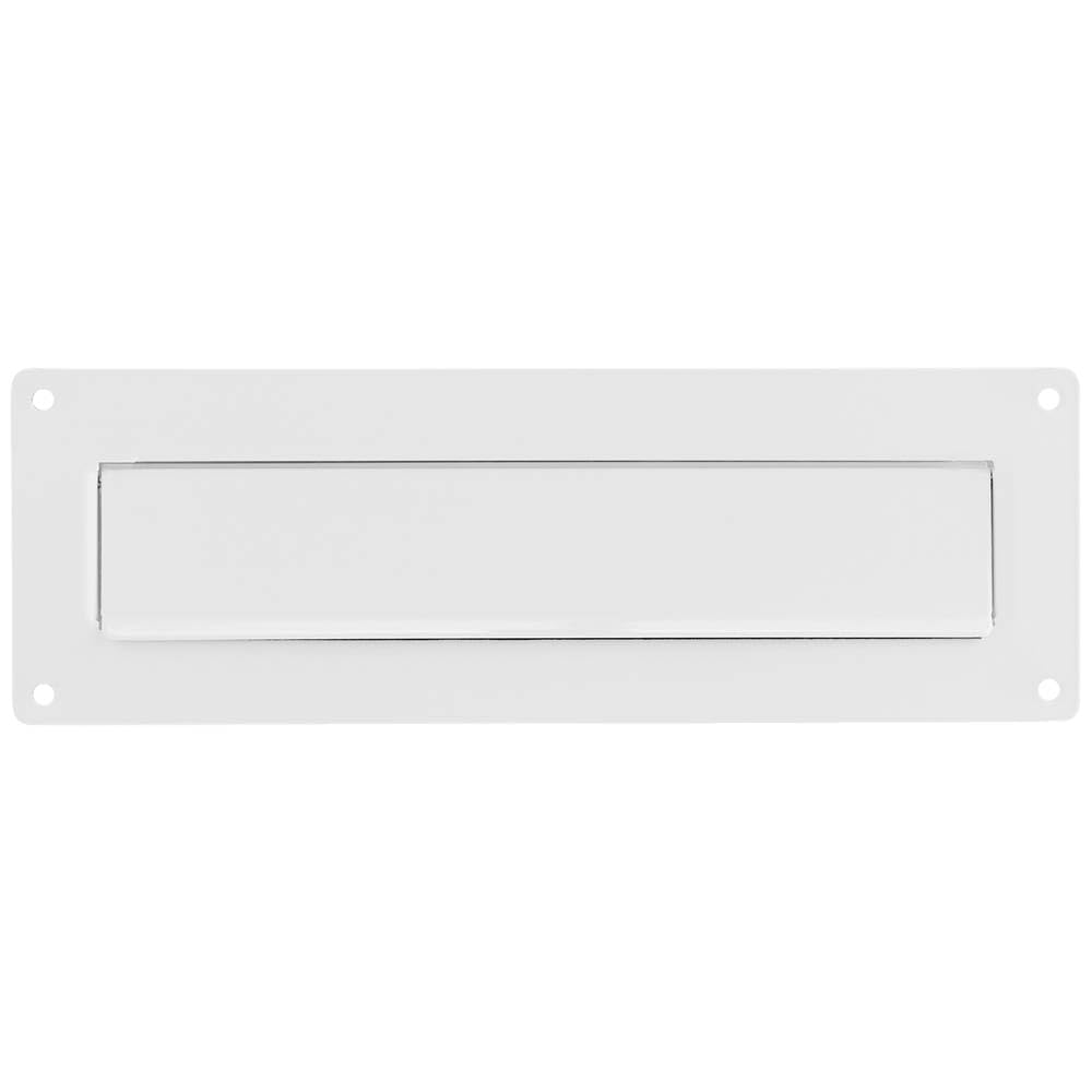 Burg-Wachter White Burg-Wächter, Letter Slot With Nameplate, Stainless Steel, Porta 791 W,