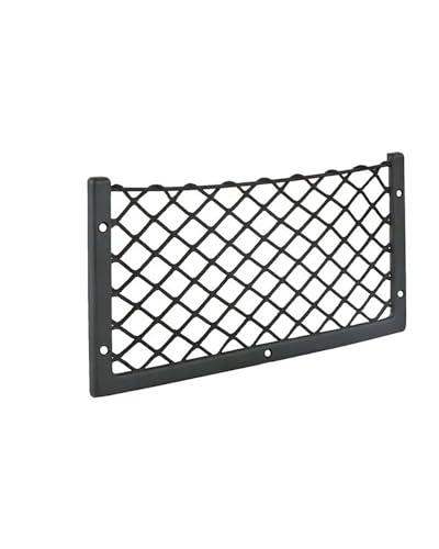 Filet de rangement portable pour voiture et bus universel élastique avec sac poubelle 36x18 cm
