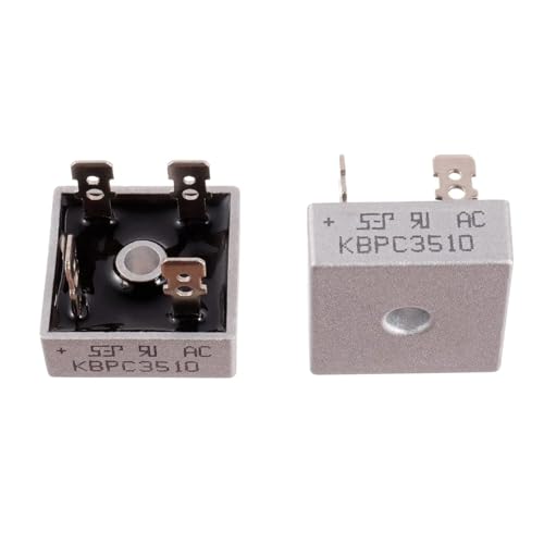 Diodo rectificador de puente KBPC3510 robusto de alta durabilidad 35A 1000V 3