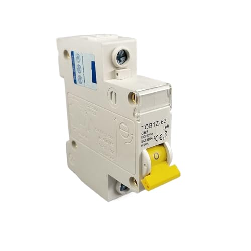 Disjoncteur miniature TOBIZ-63 DC 1P 250V courbe C pour circuit PV 25A