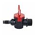 XOIIIQND 10 Pcs Bypass Valve Irrigation System Garden Hose Switch Valve 1/2 inch to 8 mm Through Connector Tools
