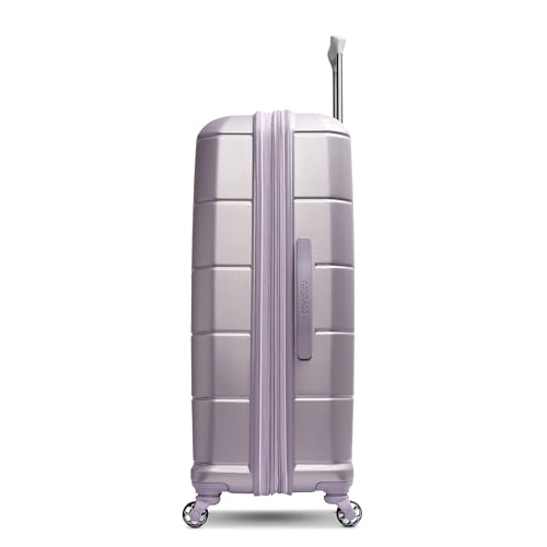 Image of American Tourister Stratum 2.0 Expandable Hardside Luggage with Spinner Wheels, 28 inch SPINNER, Purple Haze