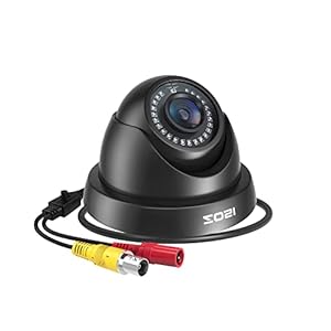 ZOSI 2.0MP FHD 1080p Dome Camera Housing Outdoor Indoor (Hybrid 4-in-1 CVI/TVI/AHD/960H Analog CVBS),24PCS LEDs,80ft IR Night Vision,CCTV Security Camera with 105° Wide Angle