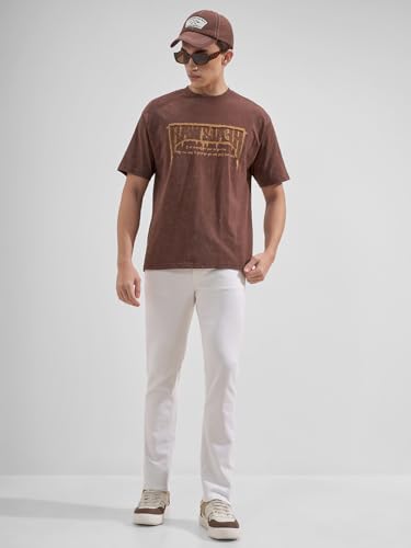 Image of Highlander Men Men's Straight-Fit Jeans | Classic & Modern | Stretchable Denim | Jeans for Man | Men Jeans