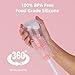 GUARDIX Silicone Bottle Cleaning Brush,Baby Travel Essential Bottle Brush Set, 3 in 1 Silicone Brush, Nipple Brush, Straw Brush