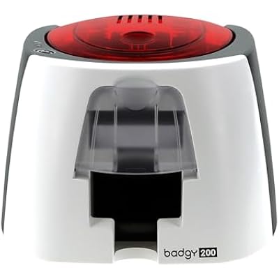 طابعة بطاقة Evolis Badgy Badgy200 أحادية الجانب