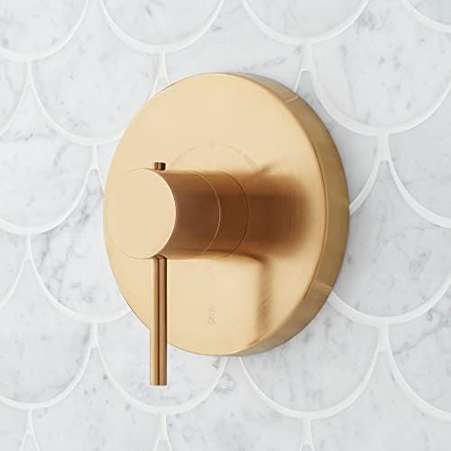 Signature Hardware 483860 Lexia Thermostatic Valve Trim - Less Valve - Brushed Gold
