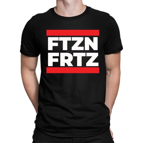 FTZNFRTZ FTZN FRTZ Fritze Bundestagswahl Merz 2025 Herren T-Shirt, Schwarz, XL