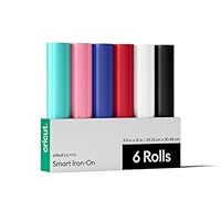 Cricut Smart Bügelfolie – Musterpaket – 24,1 cm x 30,5 cm (6er-Pack)