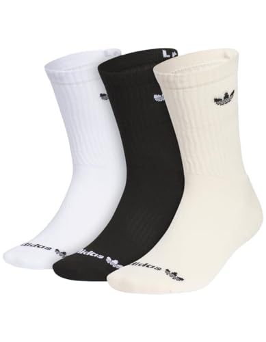 ADIDAS Originals 2.0 3 Pack Crew Socks, Large