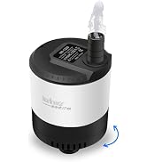 Amazon.co.jp: Karinear 水中ポンプ 水槽 排水ポンプ 最大揚程1M 噴水