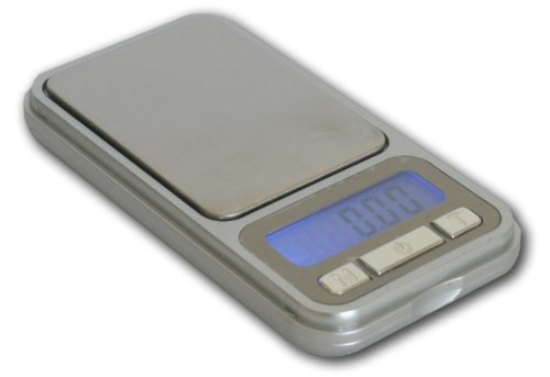 Kaminbau Mierzwa ( df-shopping )  Báscula Digital de Bolsillo KL de 368  200/200 g  0.01 g/6 Unidades de Cuna/Auto de Off/Función de Tara/Función de calibración/Incluye Botón de Cabina