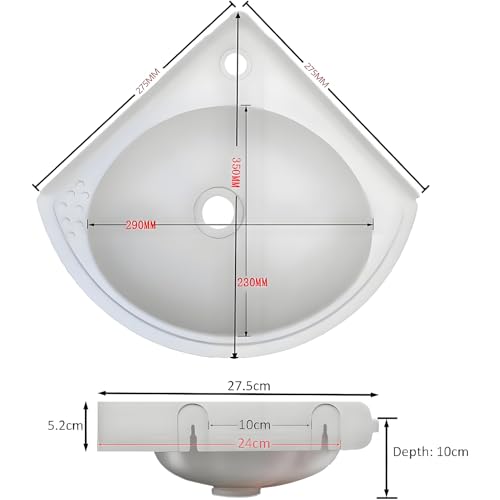 Lavabo suspendu sans perçage pour installer un lave-main sans travaux