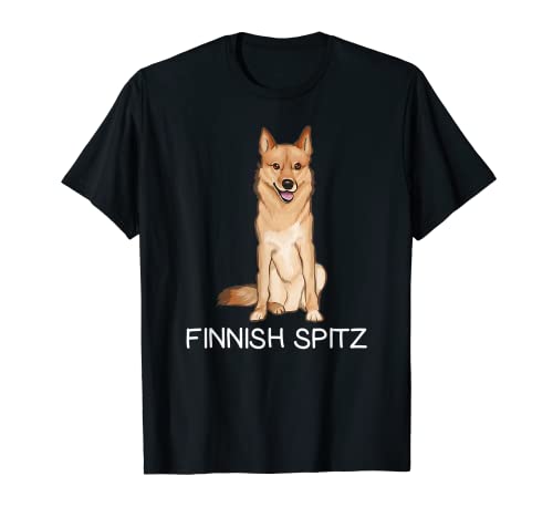 Finnish Spitz Crazy Dog Lover T-Shirt for Men Women