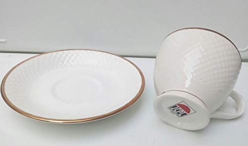 Image of CTPL Bone China Tea & Coffee Cup with Saucer Set 160ml (6 cups & 6 saucers) -SPN-B2S