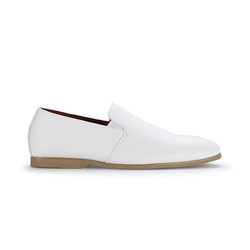 Image of Ferro Aldo Men's Slip-On Loafers | Woven Espadrille & Classic Styles | Casual & Formal Dress Shoes