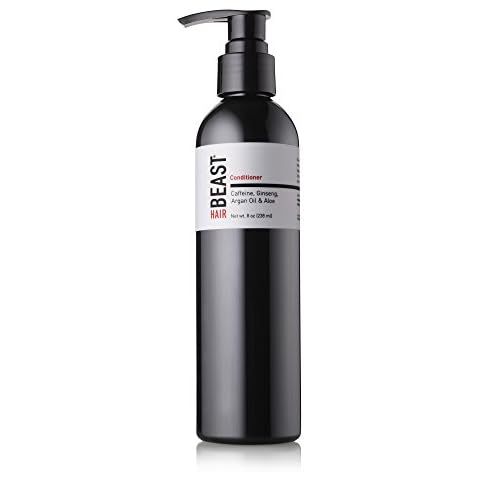 Tame the Beast Beast Caffeine Conditioner For Thinning Hair - Ginseng, Argan Oil, Vitamin B, Green Tea, Eucalyptus Pomegranate Oils, Aloe Cover